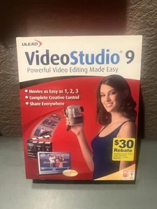 Ulead VideoStudio 9.0 Video Editor New Open Box V - Picture 1 of 4