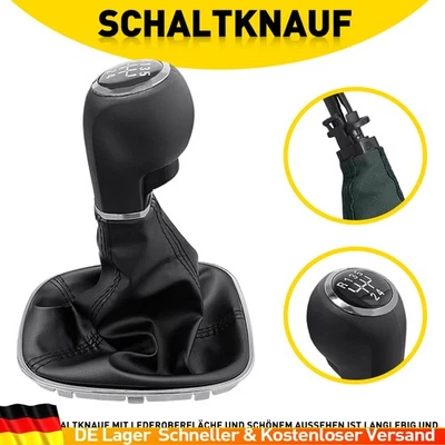5 Gang Schaltknauf Schalthebel Schaltknopf Schaltsack Knauf Für Opel Corsa D E - Bild 1 von 4