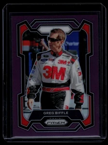 Greg Biffle 2024 Panini Prizm Purple 52/99 #13 Roush Fenway Racing - Picture 1 of 2