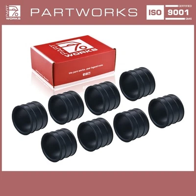 8x manguito de goma colector de aspiración para PORSCHE 928 4.5 4.7 92811015801 tubo de aspiración Foto 1 de 4