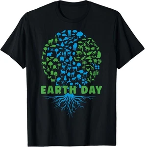 Earth Day Shirt Kids , Women & Men Cute 55th Earth Day 2025 T-Shirt - Picture 1 of 13