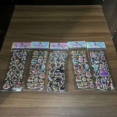 5 SHEETS Random KIDS 3D PUFFY Stickers Party Bag Filler School Awards — 第 1/4 张图片