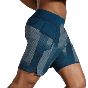 Pantalones cortos Brooks Sherpa 7" 2 en 1 para hombre - 211333-406 talla grande - Imagen 1 de 7