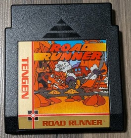 Road Runner (Nintendo Entertainment System NES 1989) 🔥Tengen Game Only TESTED👌