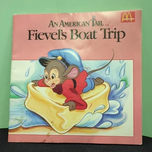 An American Tail Fievel's Boat Trip Taschenbuch McDonalds 1986 eins in Serie - Bild 1 von 5