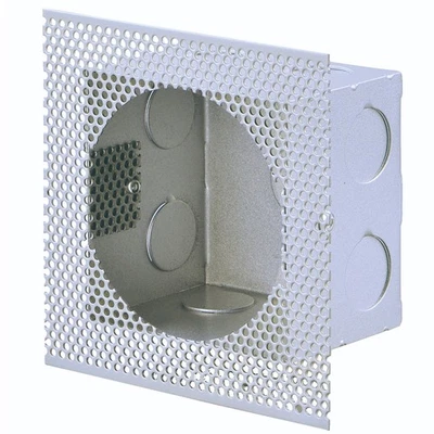 ET2 E42400 Rough In Box for Maxim or ET2 Recessed Wall Lights - Silver - Image 1 of 4