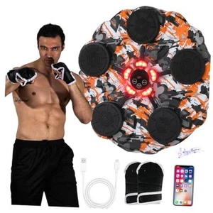 Music Boxing Machine, Wall Mounted Smart Boxing Trainer with Bluetooth - Picture 1 of 7