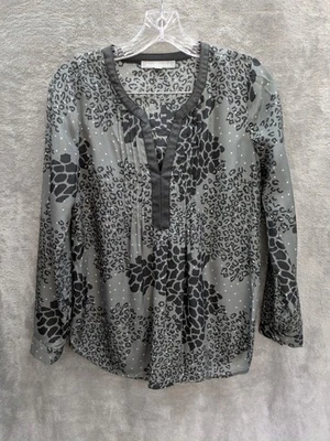 Blusa Para Mujer Estampado Animal XS Mezcla Estampado Leopardo Guepardo Hada Gótico Imitación Cuero Foto 1 de 4