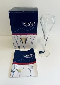 Mikasa Oenology Open Up Champagne Flute Glasses Effervescent Kwarx Set of 4 New - Picture 1 of 15