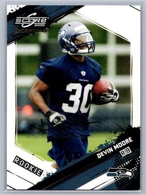 Devin Moore 2009 Score Inscriptions Rookie Autograph #335 - Image 1 of 2