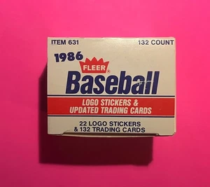 1986 Fleer Update Baseball Complete Set #U1-132 Bonds Canseco RC IN FACTORY BOX! - Picture 1 of 1