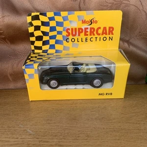 Boxed Maisto Supercar Collection MG RV 8 Die Cast Model - Picture 1 of 3