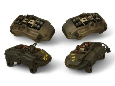 07-15 Audi Q7 4L Caliper Brake Stop W Pads Front Rear Left Right Set Of 4 Oem Foto 1 de 4