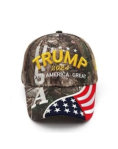 Keep America Great Hat MAGA Camo Embroidered Adjustable Baseball Cap 2024 NEW - Picture 1 of 9