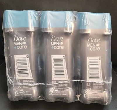 6pk Dove Men+Care 72hr Antiperspirant & Deodorant Stick Clean Comfort 2.7oz Each - Image 1 of 4