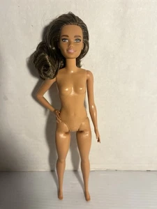 NUDE DOLL Barbie DOLL PETITE Fashionista Hispanic - Bild 1 von 6