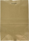Heavy Duty Kraft Brown Paper Barrel Sack Bag, 57 Lbs Basis Weight, 12 X 7 X 17,