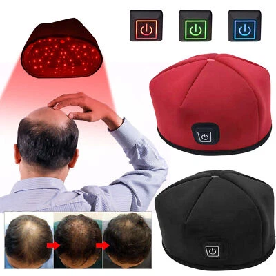 Hair Regrowth Red Infrared Light Therapy Helmet Cap Hat Treatment For Hair Loss - Image 1 of 4