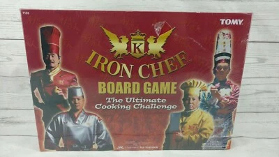 New Tomy Iron Chef The Ultimate Cooking Challenge Board Game 2003  - Image 1 of 4