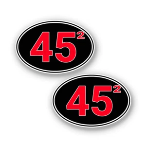 TRUMP 2nd term 2020 Political Bumper Stickers Oval Decals Black and Red 5"x3"  - Picture 1 of 1