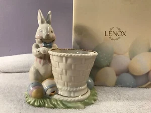 Lenox Occassions Osterhase Windlicht Ostereier OH3682 - Bild 1 von 11