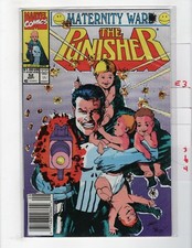 Punisher #52 Newsstand variant VF/NM 1987 Marvel e334