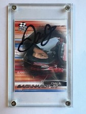 NASCAR Dale Earnhardt Jr Signed Presspass 2003 Card HOF N'L GUARD