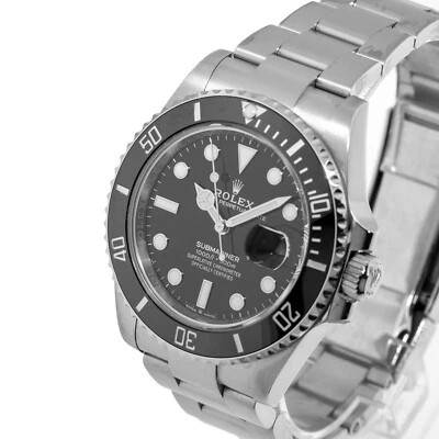 Rolex Submariner Date 41 mm acero inoxidable esfera negra bisel negro 126610LN Foto 1 de 4