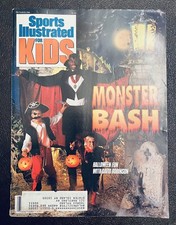 Sports illustrated for kids 90’ Oct uncut sheets of 4 Michael Jordan cards, Tatu