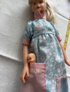 Maman Surprise seltene Puppe und Neugeborenes von Migliorati Italien - Bild 1 von 8