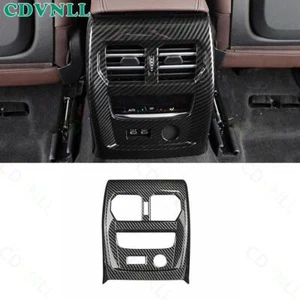 For BMW 3-Series G20 2019-21 Carbon Fiber Rear Seat Air Outlet Vent Frame Cover - Foto 1 di 12