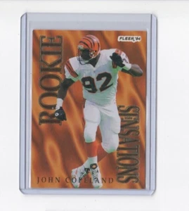 JOHN COPELAND 1994 FLEER FOOTBALL ROOKIE SENSATIONS ICONIC INSERT-SHIPS FREE - Picture 1 of 24