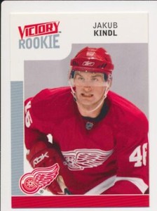 2009-10 UD Victory #313 JAKUB KINDL - RC Rookie Card - Detroit Red Wings