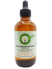 Organic HAIR DEFENSE OIL with 16 hair loving oils/Aceite Anti Caída de cabello