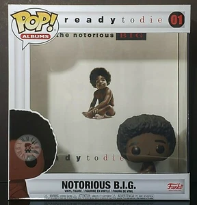 Funko Pop! Albums #01 The Notorious B.I.G. "Ready to Die" *Mint in Hard Case* - Picture 1 of 10