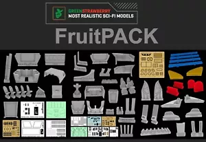 Green Strawberry 1/72 Star Trek Runabouts (Danube-class) DS9 Version (FruitPACK) - Picture 1 of 13