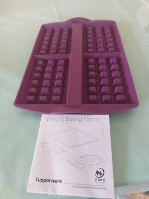 Tupperware Silikonform Waffeln,lila,Schnäppchen, NEU+OVP! - Bild 1 von 3