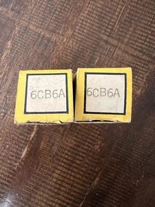 2 - Tubos de vacío de colección Shield 6CB6A radio electrónica - Imagen 1 de 2