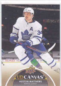 21/22 UD..AUSTON MATTHEWS..CANVAS..# C77..MAPLE LEAFS..FREE COMBINED SHIPPING - Picture 1 of 1