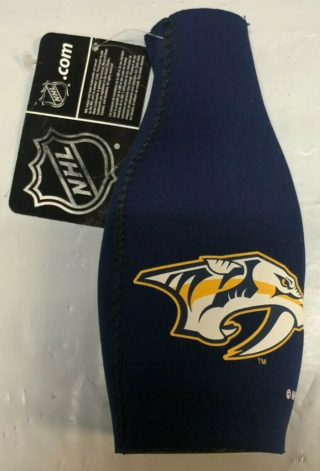 KOLDER Nashville Predators 拉链氯丁橡胶瓶冷藏箱 — 第 1/1 张图片