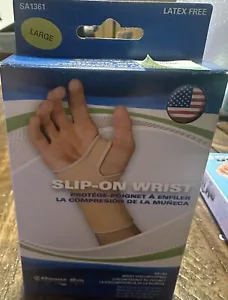 NIB Sport Aid Wrist Support Slip-on LARGE Right or Left (7.75” - 8.5”) - Picture 1 of 4