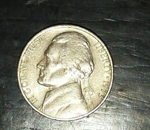 1973 Jefferson nickel no mint mark Cover