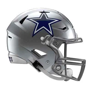 Dallas Cowboys Helmet - Die Cut Laminated Vinyl Sticker/Decal - Picture 1 of 1