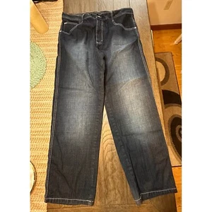 🔥¡NUEVO CON ETIQUETAS! Pantalones de mezclilla premium Southpole de corte relajado 38x34 4180 etiqueta negra HIPHOP de colección - Imagen 1 de 8