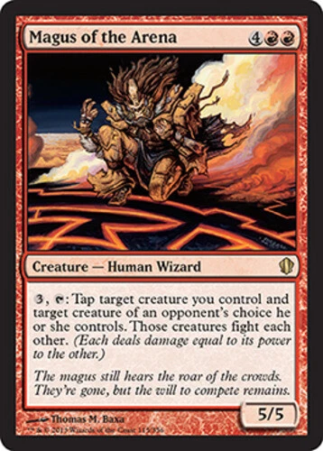 Magus of the Arena ~ Near Mint Commander 2013 MTG Magic UltimateMTG Red Card - Image 1 of 1