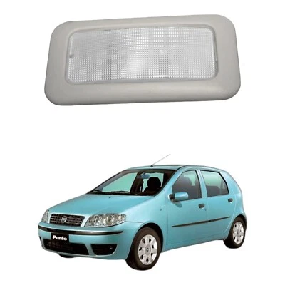 Plafoniera Interna Grigio Chiaro FIAT PUNTO 188 199 - FIAT 500 Luce Sotto Tetto - Immagine 1 di 3