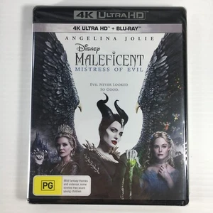Maleficent Mistress of Evil 4K Ultra HD Blu-ray 2 Disc Region A B C SEALED TRACK - Picture 1 of 7