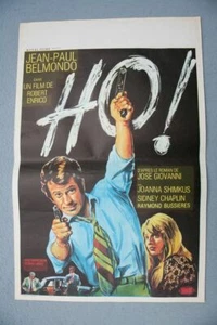 :AFFICHE CINEMA BELGE JEAN-PAUL BELMONDO HO! ENRICO CHAPLIN SHIMKUS 1968 - Imagen 1 de 1