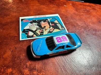 Vintage © 1989 JIM SAUTER #89 Evinrude Pontiac Grand Prix 1/64 NASCAR Car - Image 1 of 4