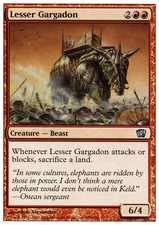 1x Lesser Gargadon NM, English MTG 8th Edition